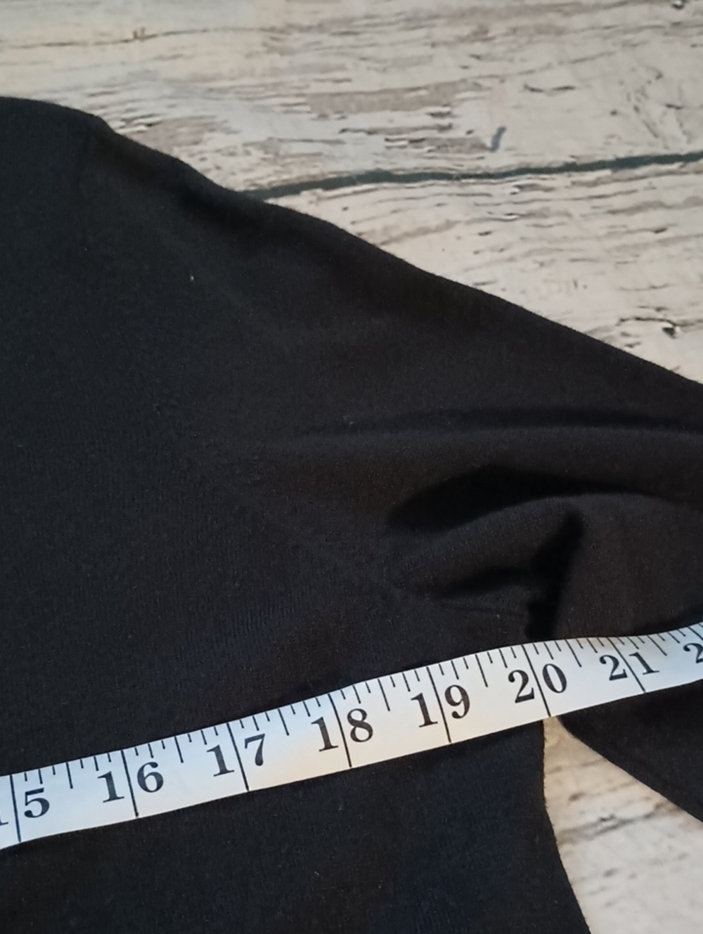 Talbots Black Merino Wool Jewel Button Cropped Cardigan L - Picture 5 of 7
